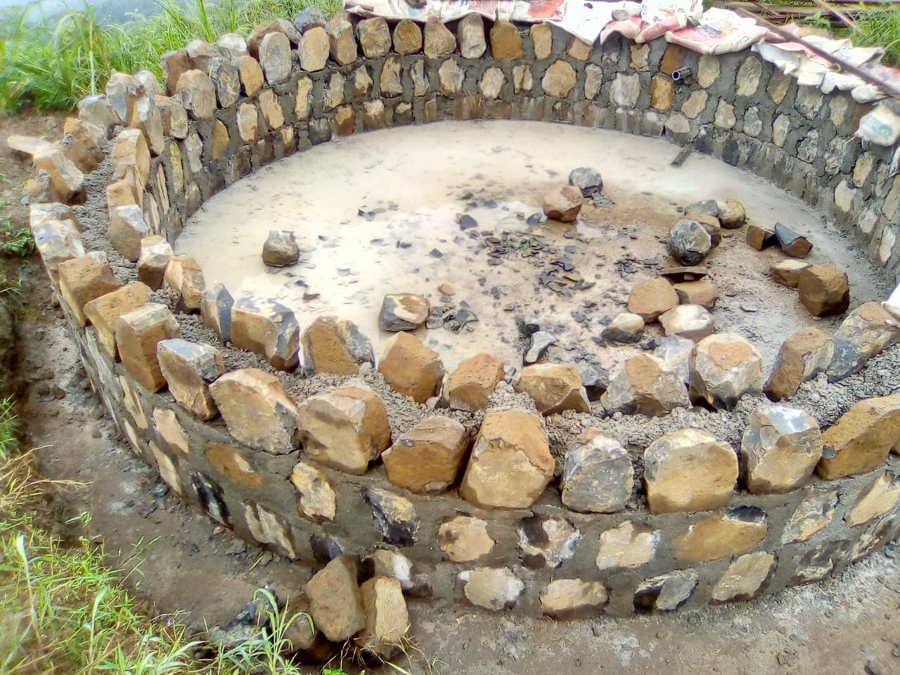 New Water Storage Tank in Kurogang Quarter Strengthens Village Water Facilitie